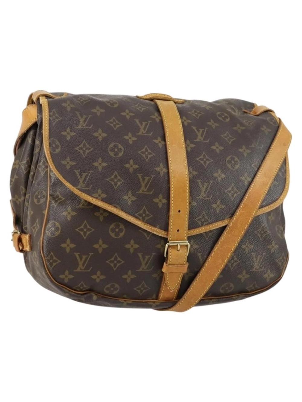 Louis Vuitton Monogram Saumur 35 Shoulder Bag